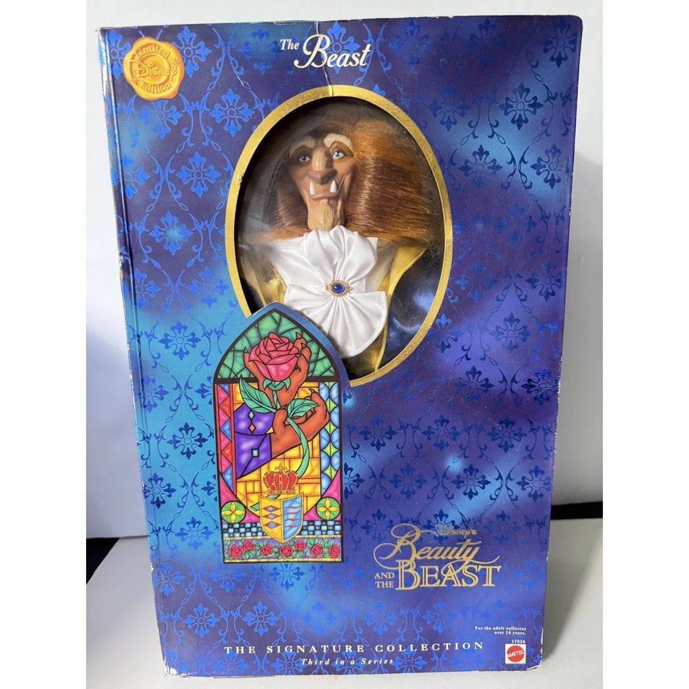 Vintage Disney Beauty & The Beast Signature Collection Doll 1991 Mattel